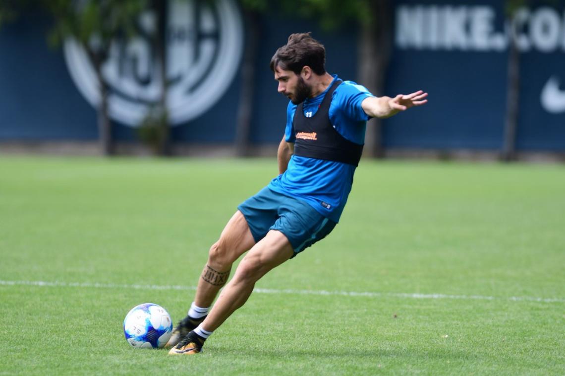 Imagen El Pocho, durante una práctica.