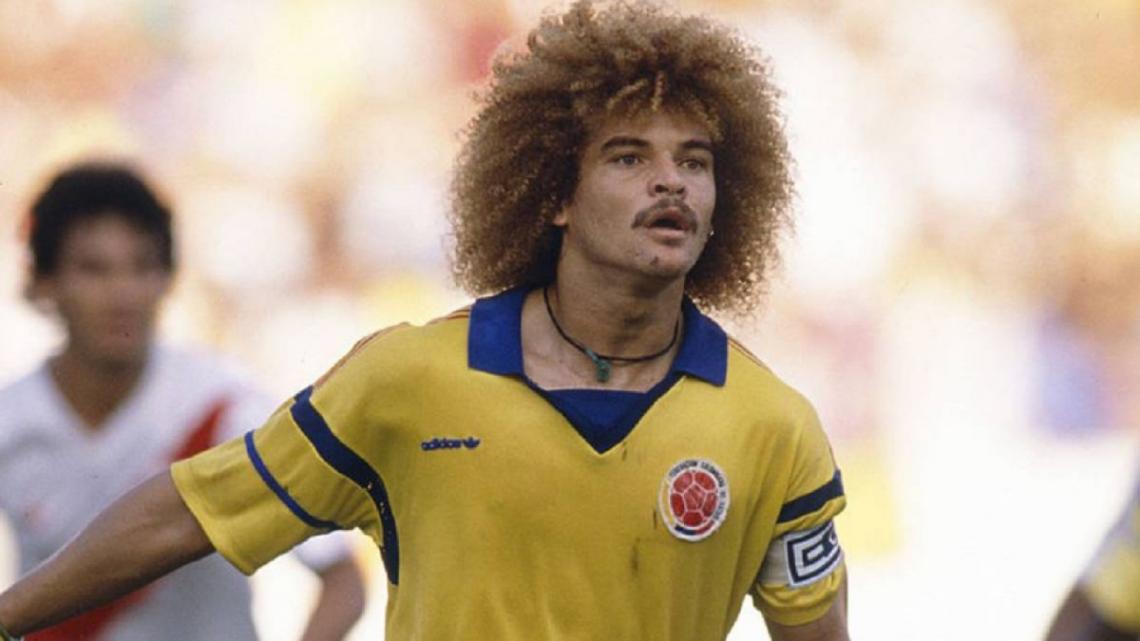 Imagen Valderrama, durante su época como futbolista.