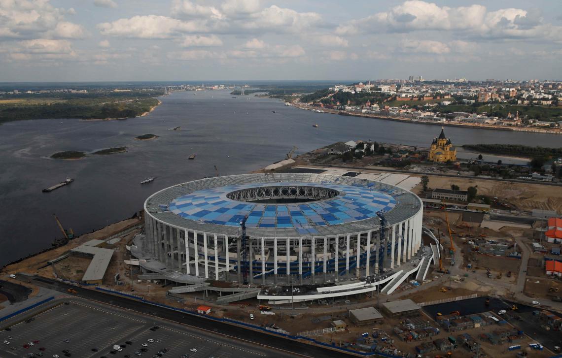 Imagen El estadio de Nizhni Nóvgorod.