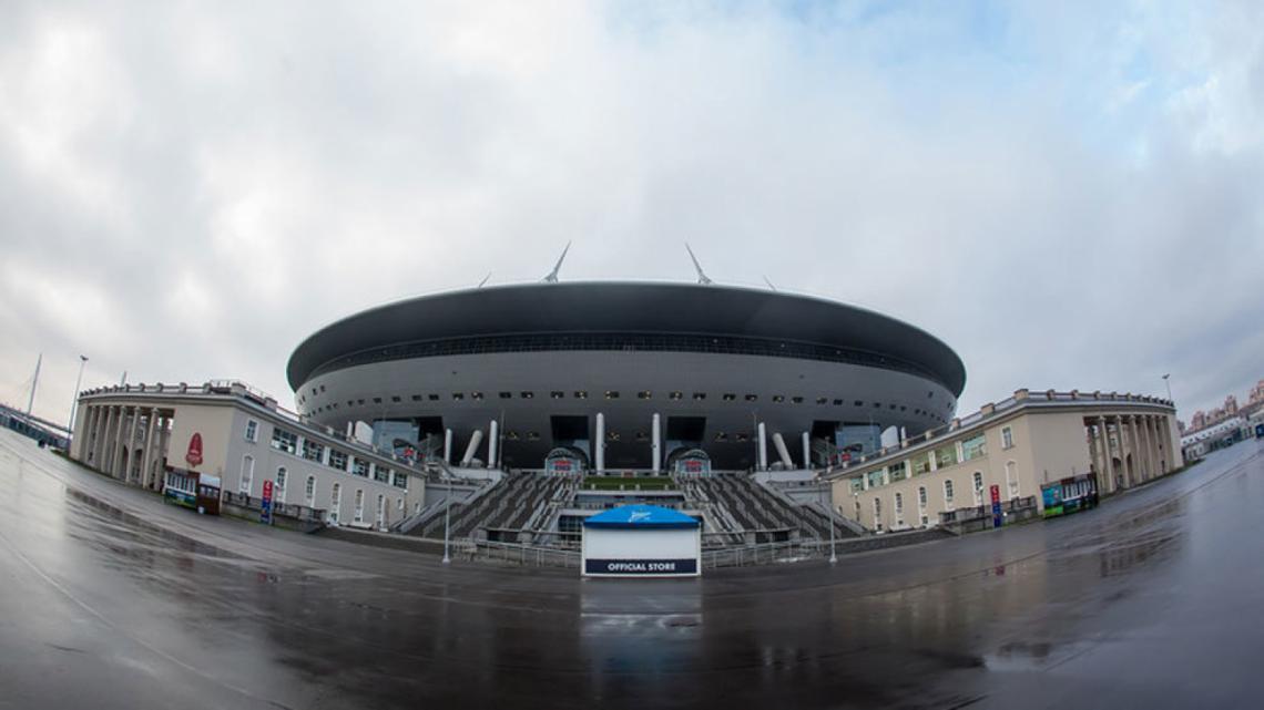 Imagen El estadio de San Petersburgo.