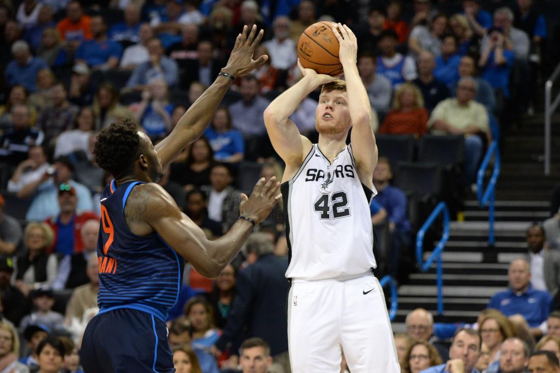 Imagen Davis Bertans fue uno de los más destacados en San Antonio.
