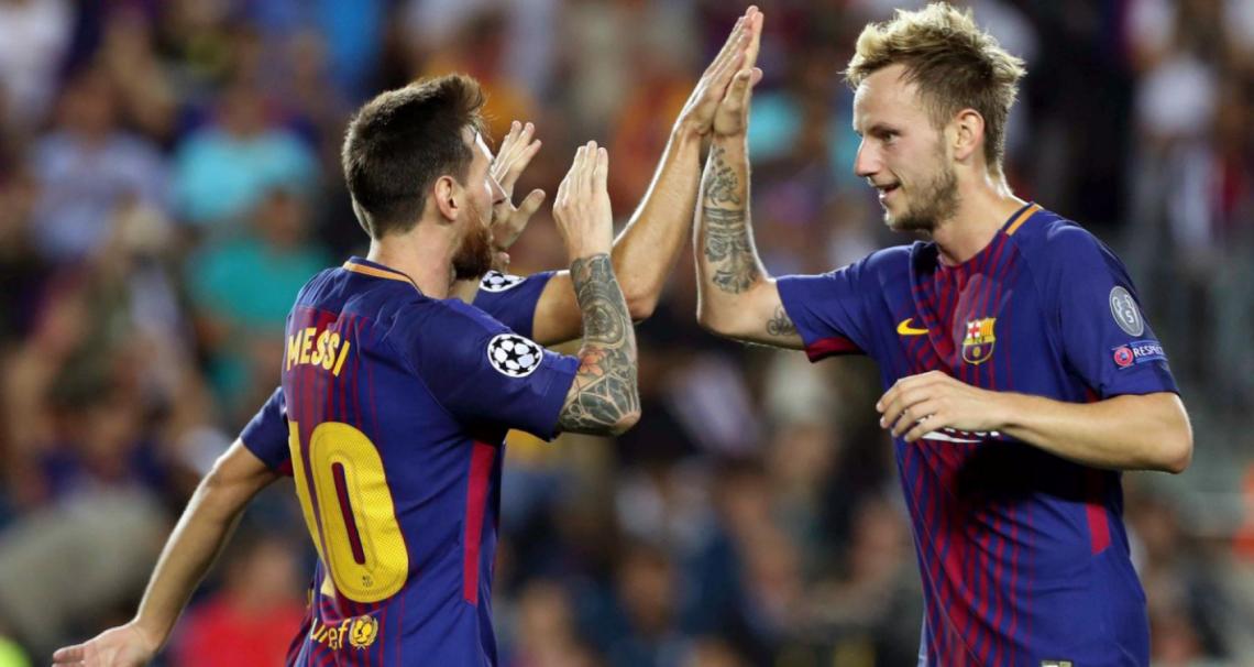 Imagen Messi y Rakitic tienen una muy buena relación en Barcelona.