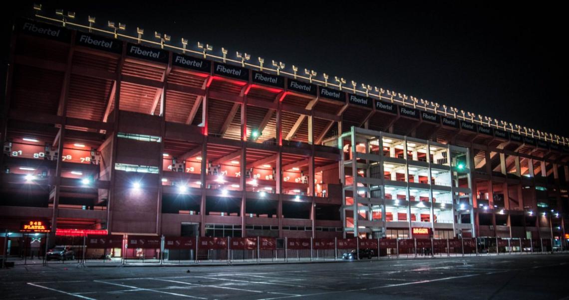 Imagen El estadio Libertadores de América.