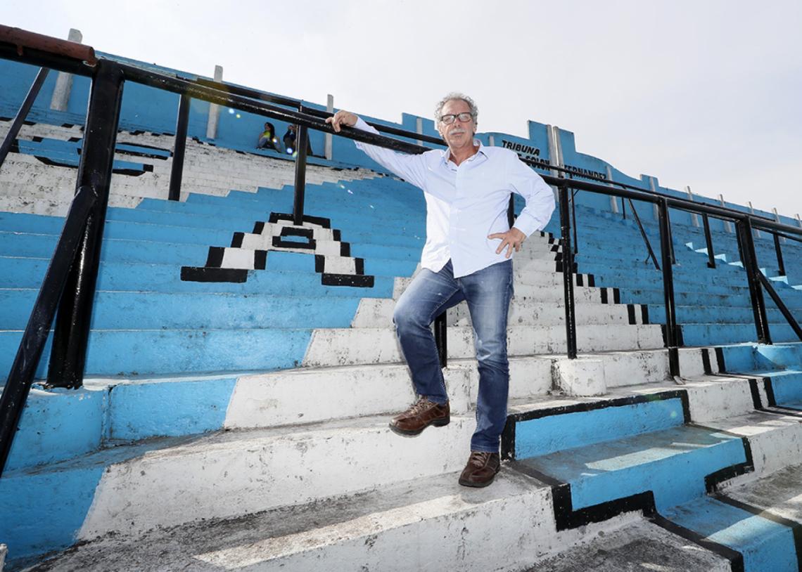 Imagen Se hizo de Temperley por su abuelo, Gregorio Muñoz, arquero del celeste en los años del amateurismo.