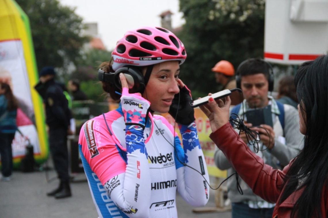 Imagen Cristina fue uno de los primeros fichajes del Shimano Ladies Power, único equipo latinoamericano que corre a nivel mundial (UCI).