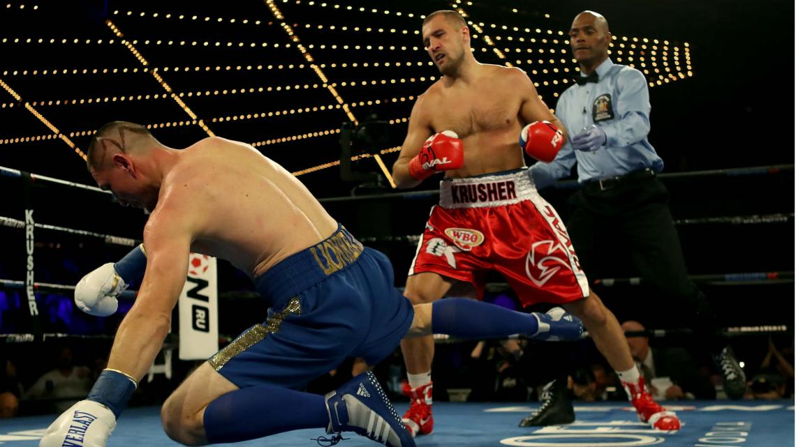 Imagen Kovalev, en su contundente triunfo ante Shabranskyy.