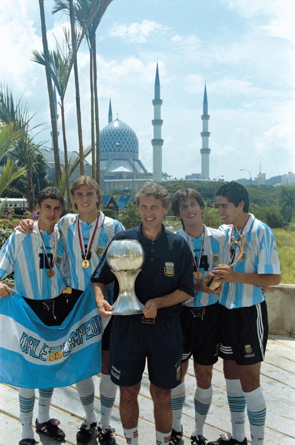 Malasia 97. Aimar, Cambiasso, José, Placente y Riquelme. Fútbol de lujo. Campeonazos.
