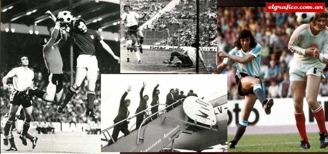 1974. GALERIA. Las fotos de la selección en Alemania El Gráfico