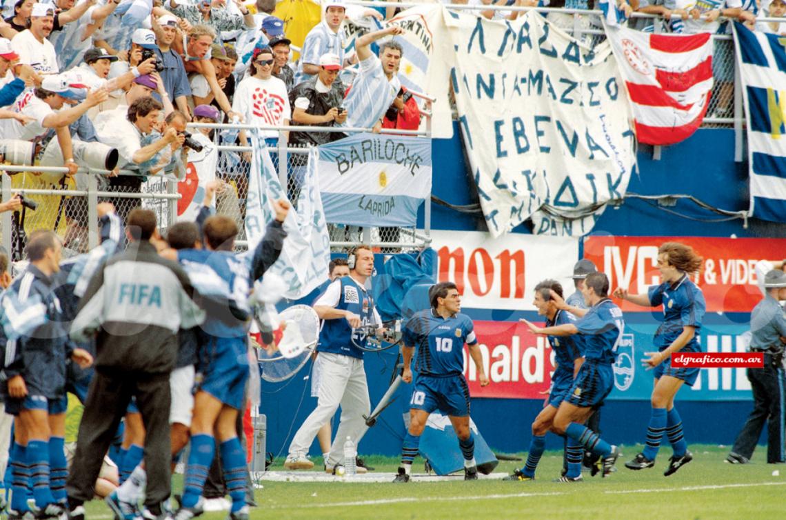 Diego brillaba y el mundo estaba a sus pies.
