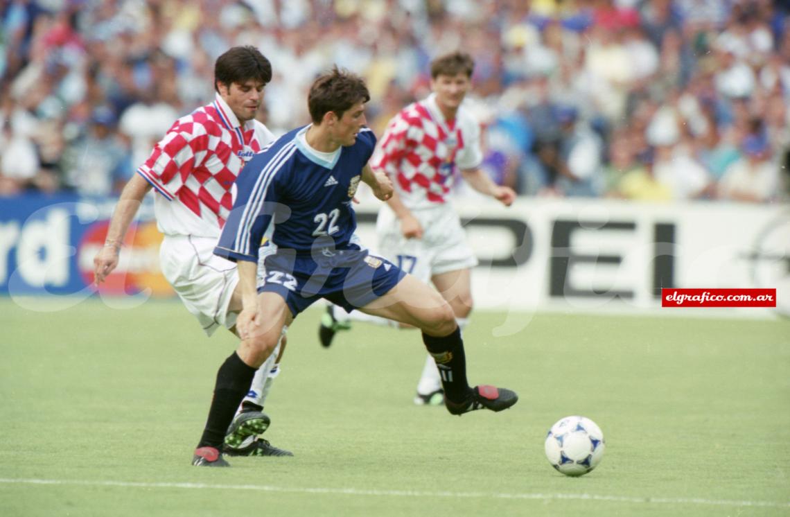 Imagen Argentina se impuso por la mínina frente a Croacia.