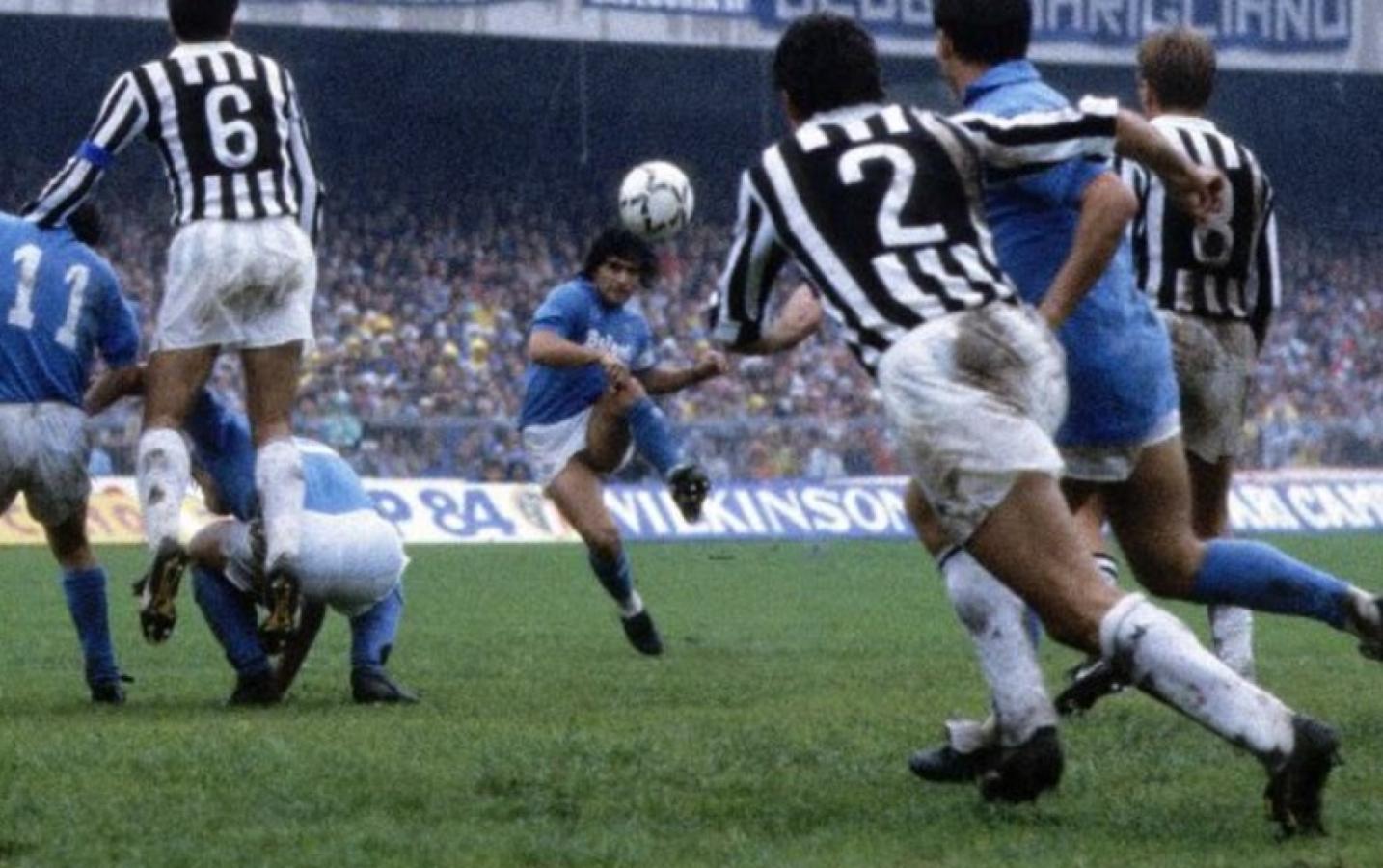 Imagen de El increíble diálogo previo al gol imposible de Maradona a Juventus