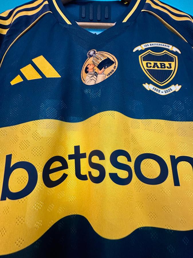 Imagen La camiseta que vestirá Boca frente a Belgrano.