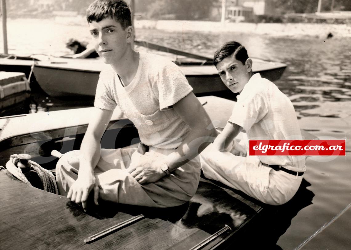 Imagen Carlos y Jorge Vilar Castex en 1950 en New York.