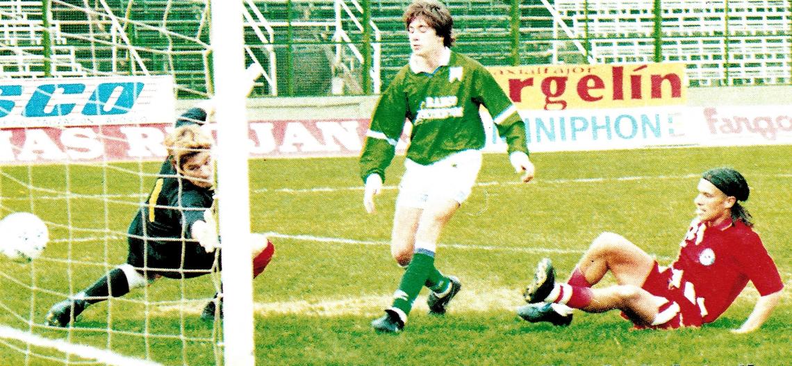 Gol de Vespa a Ferro en la sexta fecha del Aperura 97