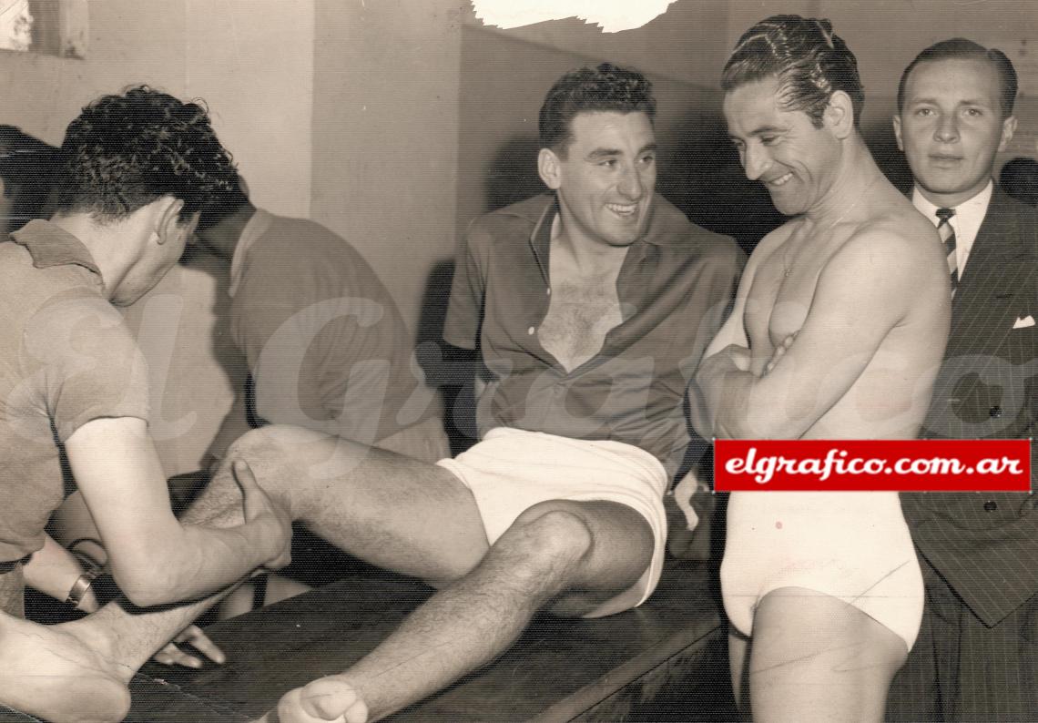 Imagen 1949. Con Adolfo Pedernera en Millonarios de Bogotá. Los dos junto con Alfredo Distéfano conformaron en El Dorado uno de los mejores equipos colombianos de todos los tiempos.