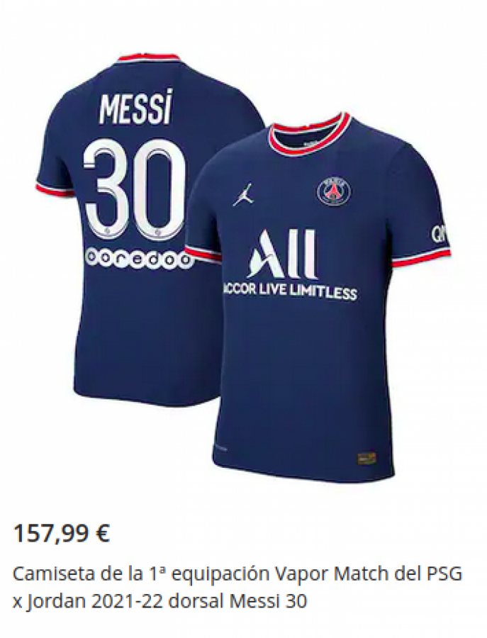 Imagen La camiseta titular del PSG