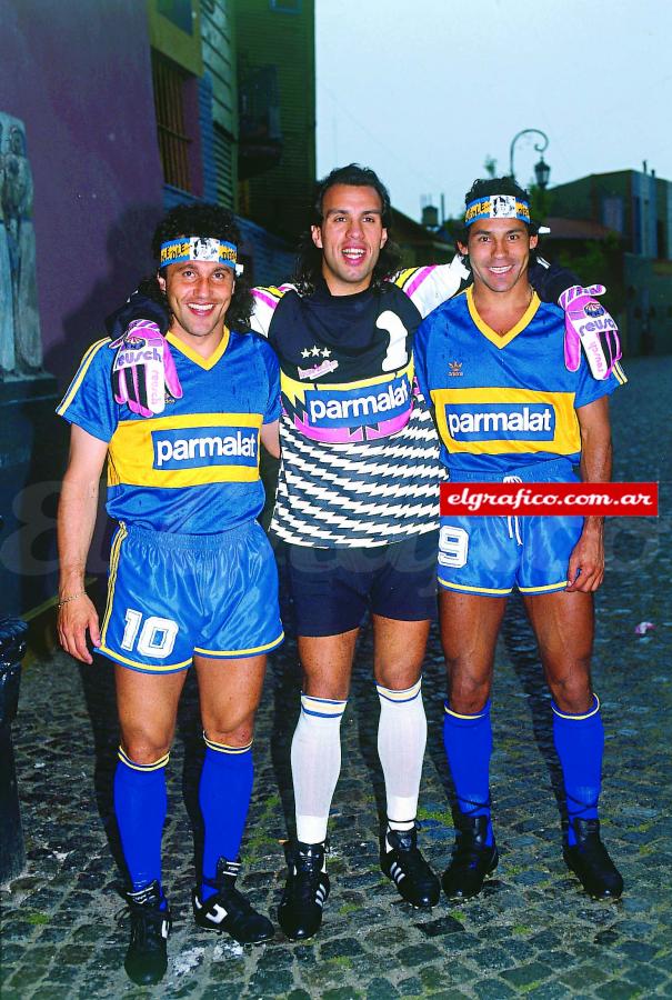 Imagen Boca se preparaba para dar la vuelta en el Apertura 92: Márcico, el Mono y Cabañas.