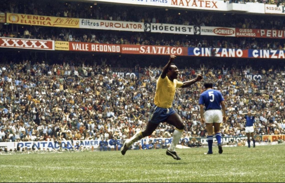 Imagen Imagenes de la final del Mundial de México 1970. La "poesía" brasileña aplastó a la "prosa" italiana.