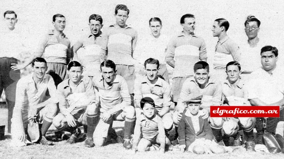 Imagen Equipo de Boca Juniors, segundo en el campeonato Estímulo 1929
