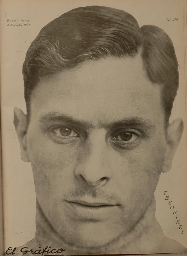 Esta fue la foto de tapa de El Gráfico del 8 de Noviembre de 1924