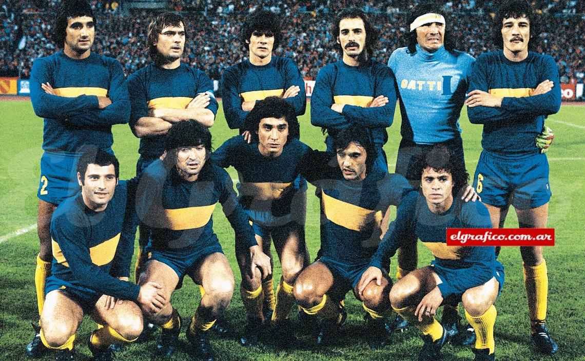 Imagen Los titulares en Alemania: Tesare, Suñé, Zanabria, Pernía, Gatti y Bordón. Mastrángelo, “Poroto” Saldaño, Salinas, Feldman y José Maria Suárez.