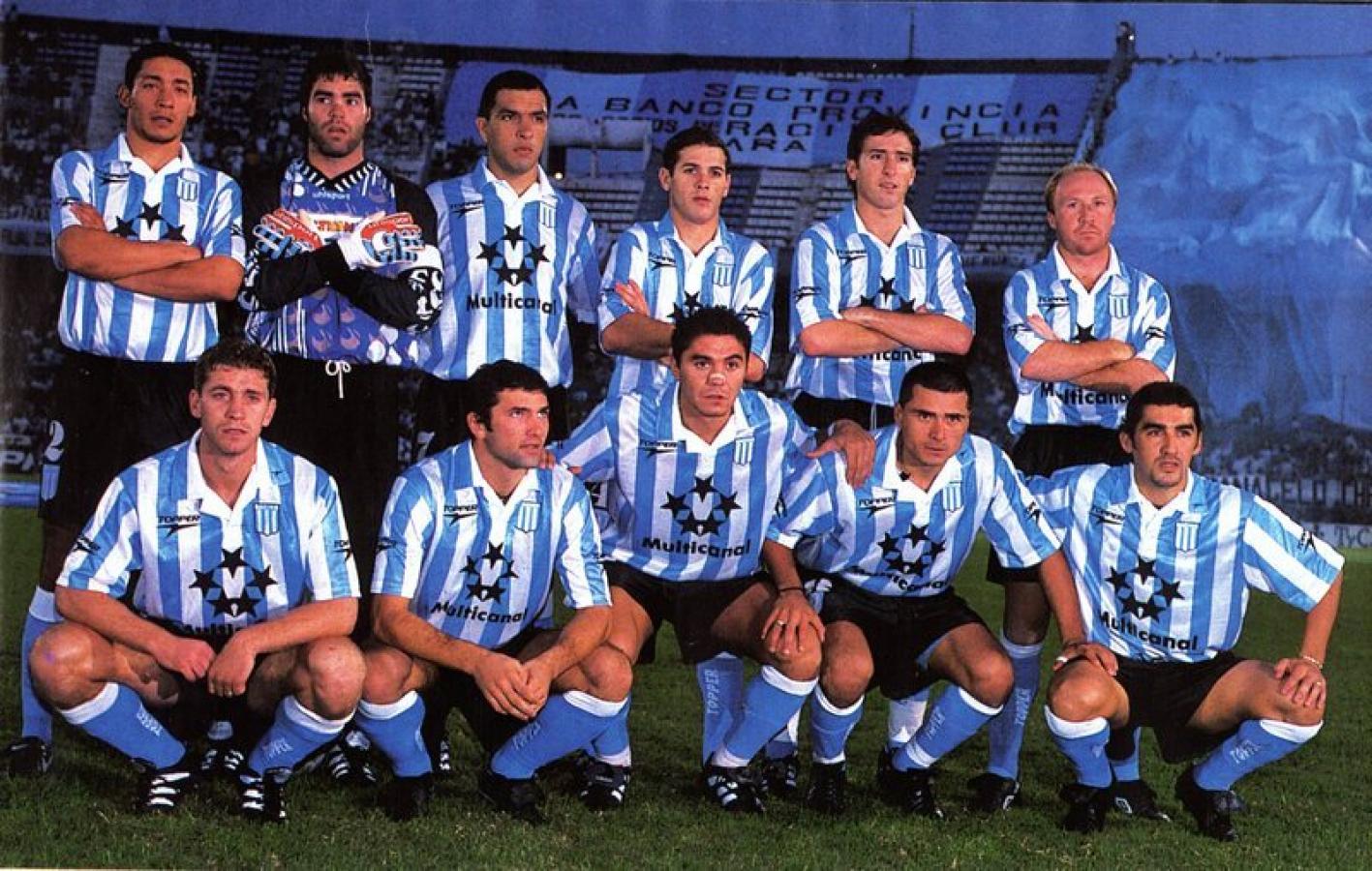 Imagen En 1997, Racing alcanzó las semifinales de la Copa Libertadores