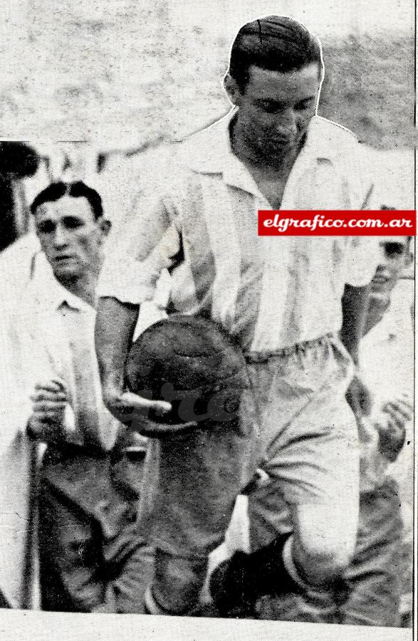 Imagen Stagnaro y González que fueron dos grandes figuras en el field. 
