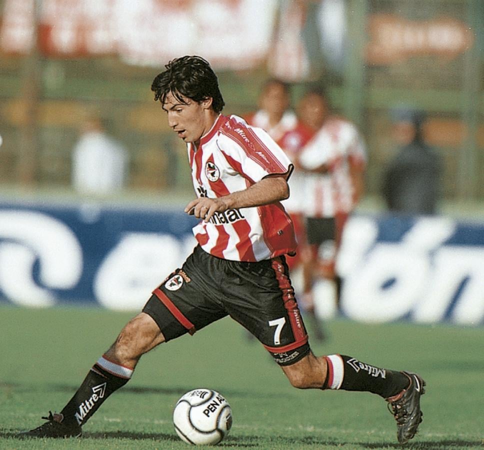 Imagen El delantero nacido en Trenque Lauquen disputó 205 partidos en Estudiantes y convirtió 93 goles.