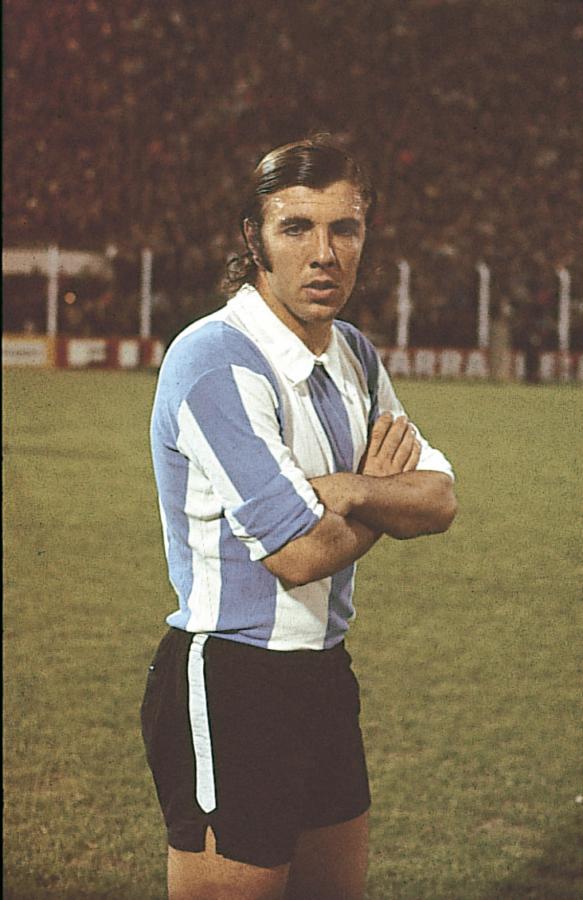 Imagen En 1972 jugó para la Selección Argentina.