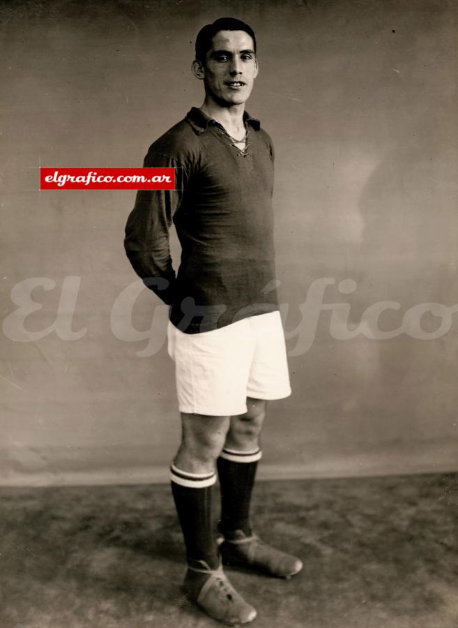 Imagen Pedro José Chalú se destacó en Ferro Carril Oeste donde juegó entre 1926 y 1933