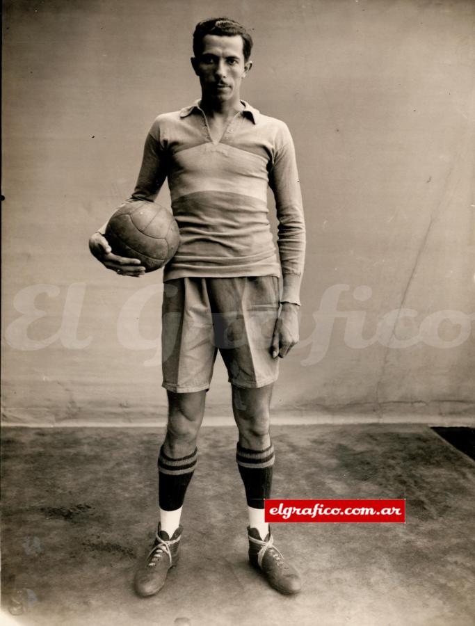Imagen Fleitas Solich, el centrocampista paraguayo se lució en Boca entre 1927 y 1931.