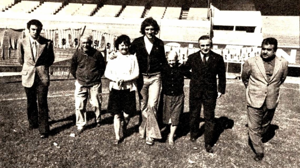 Imagen El testimonio del tiempo... El Tucho Méndez por 1950. Tito Pizzutti por el 60. Maidana, por 1964. El Coco Basile, de los más recientes.