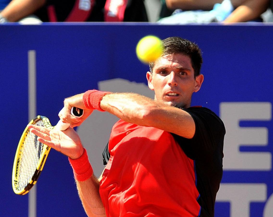 Imagen Federico Delbonis, uno de los héroes de la Copa Davis 2016, perdió en semifinales contra Juan Ignacio Londero.