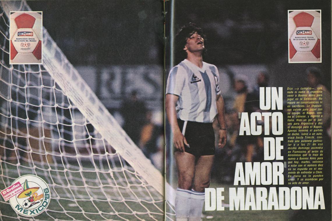 Imagen El títlo de la nota de El Gráfico tras el amistoso ante Paraguay 