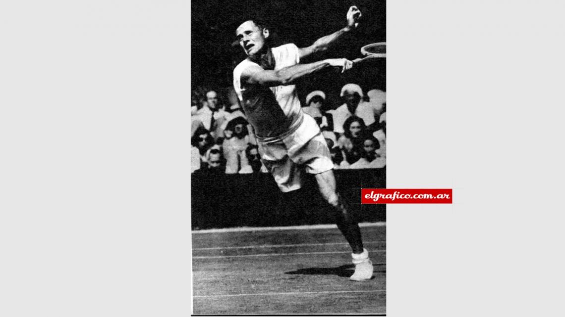 Imagen Ted Schroeder ganó el campeonato de Wimbledon e integró el team que se adjudicó la Copa Davis.