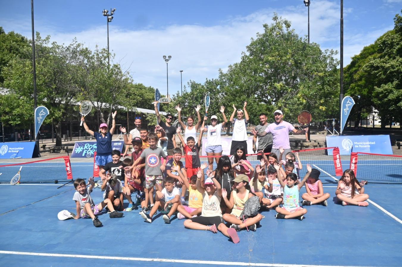 Imagen Jornada para chicos en el barrio de Messi, en Rosario.