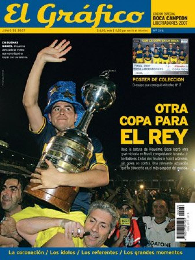 Imagen Boca campeón de la Copa Libertadores 2007