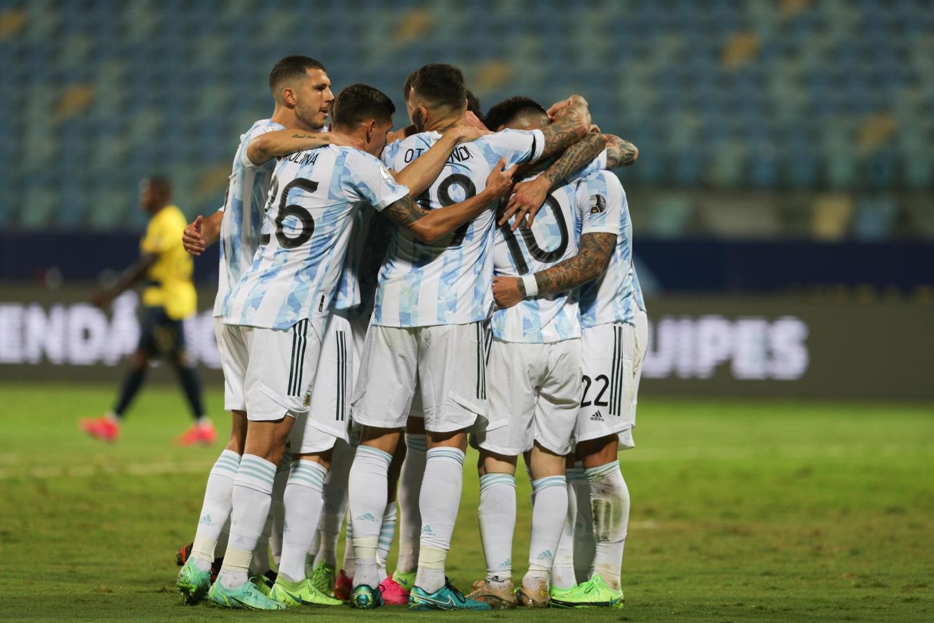 Imagen Argentina y un categórico triunfo para avanzar a semifinales (@Argentina)