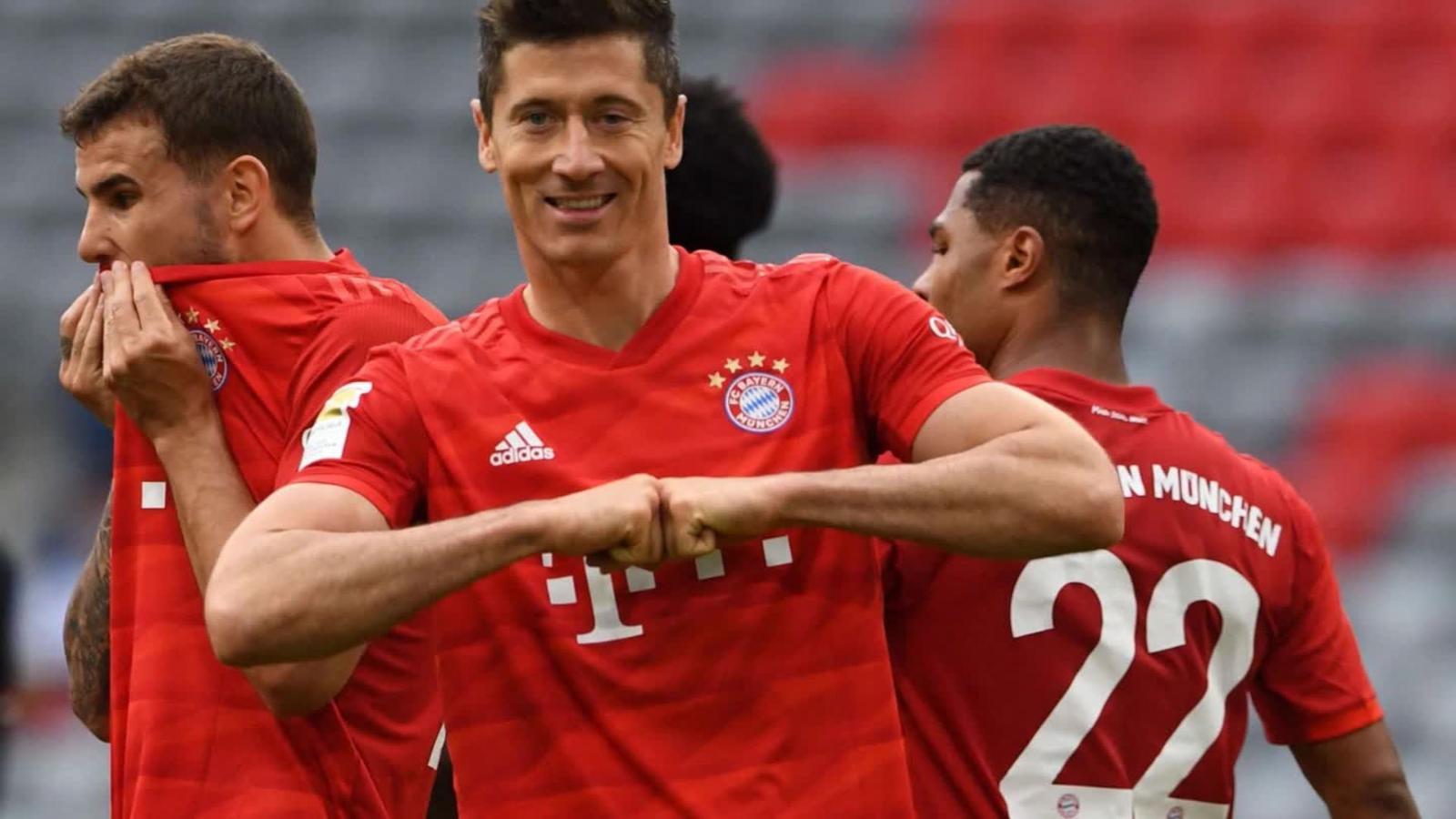 Imagen Robert Lewandowski el goleador del favorito, Bayern Munich