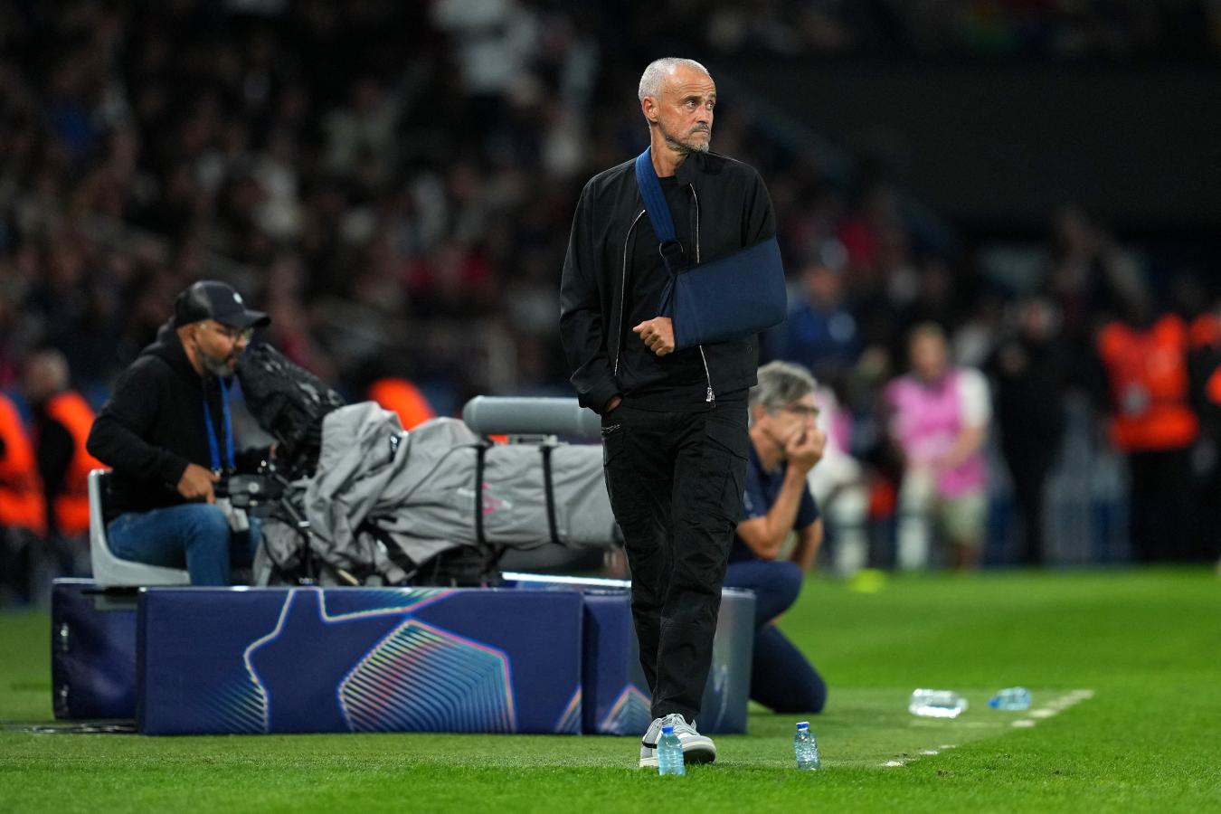 Imagen En el complemento, Luis Enrique volvió a la normalidad (AFP).