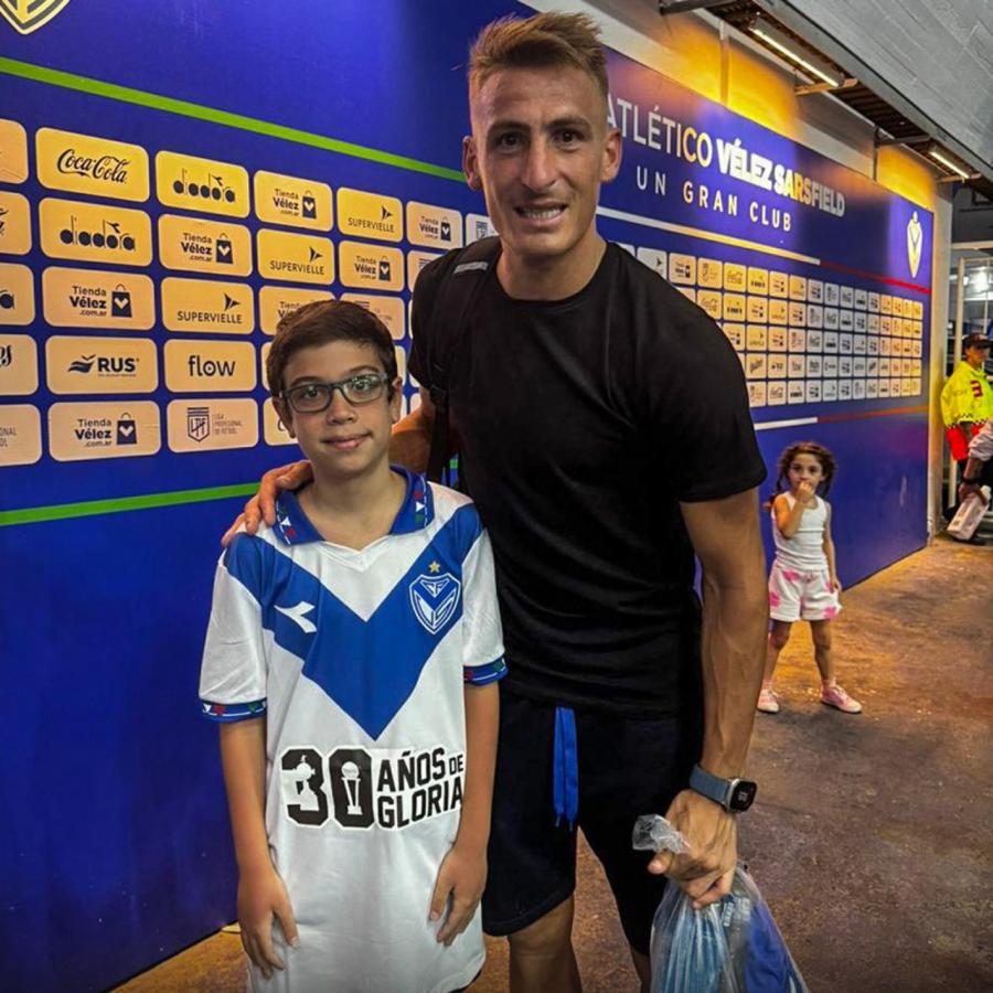 Imagen Oro es hincha de Vélez