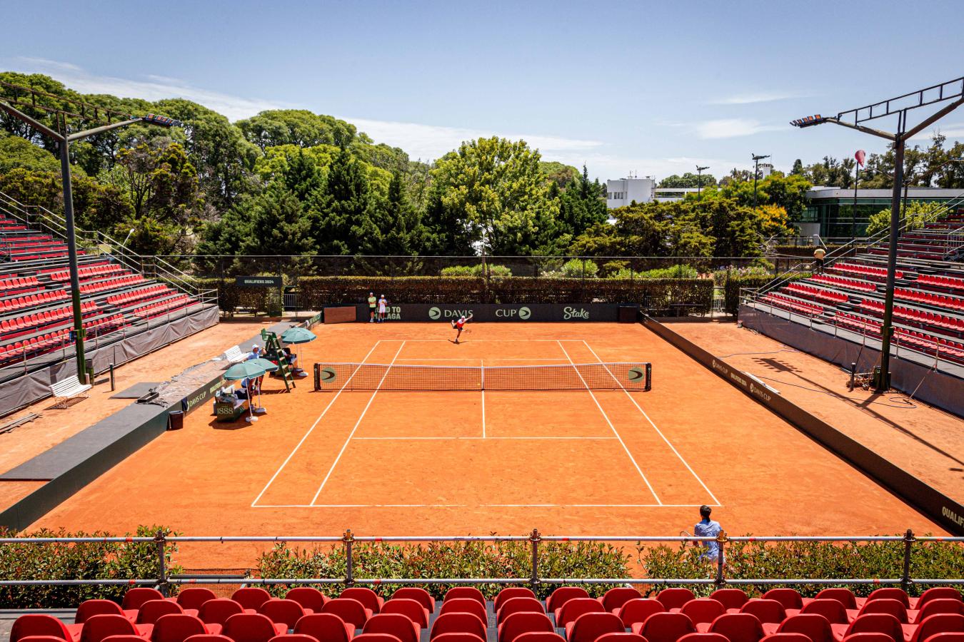 Imagen El Jockey Club de Rosario, la sede debutante en Copa Davis.