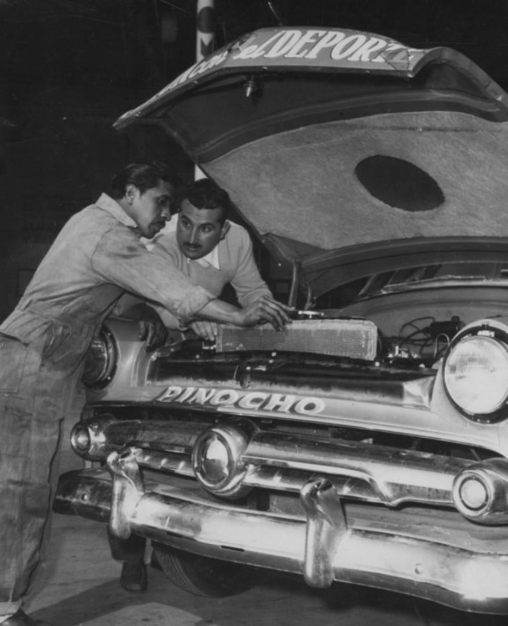 Imagen 1954. El mejor Ford y el mejor argentino en la Panamericana 54.