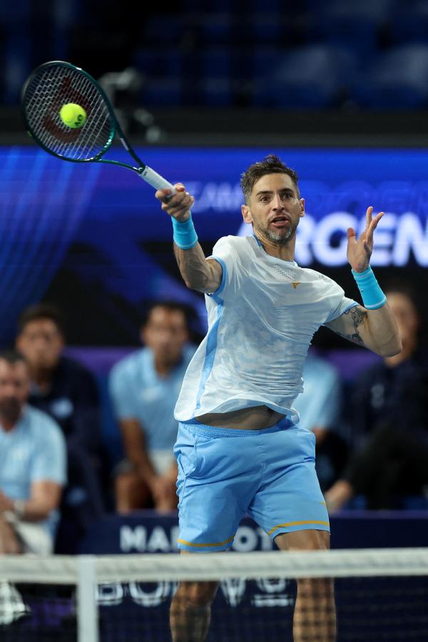 Imagen Andreozzi, en defensa de los colores argentinos en la United Cup