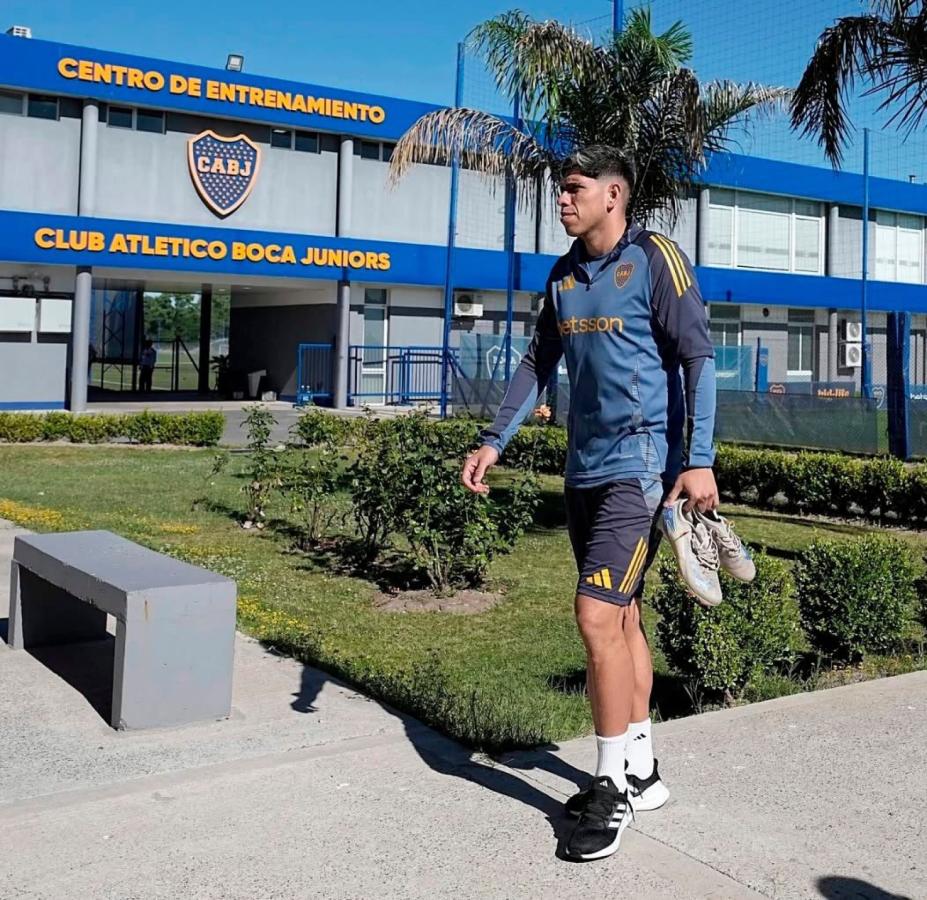 Imagen Carlos Palacios, la única incorporación de Boca hasta el momento.
