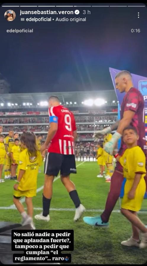 Imagen El picante posteo de Verón.