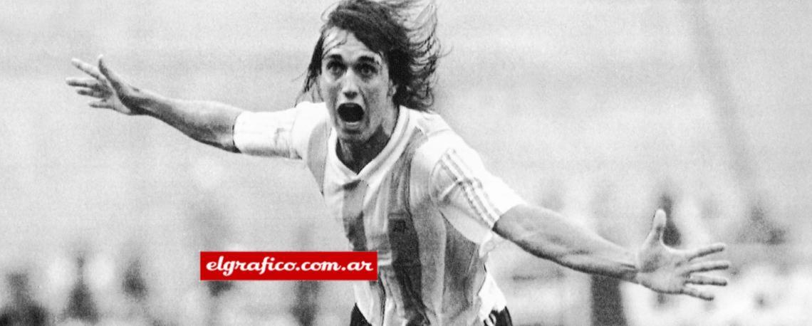 Imagen Batistuta el héroe de la final.