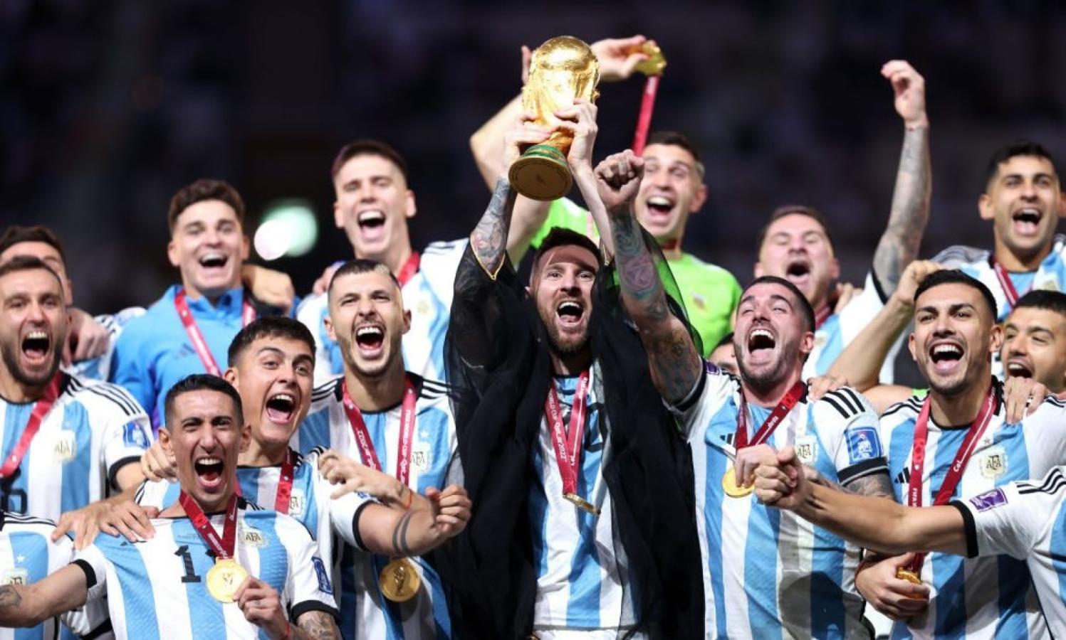 Imagen La Scaloneta cumplió su primer aniversario como campeón con 10 partidos disputados.