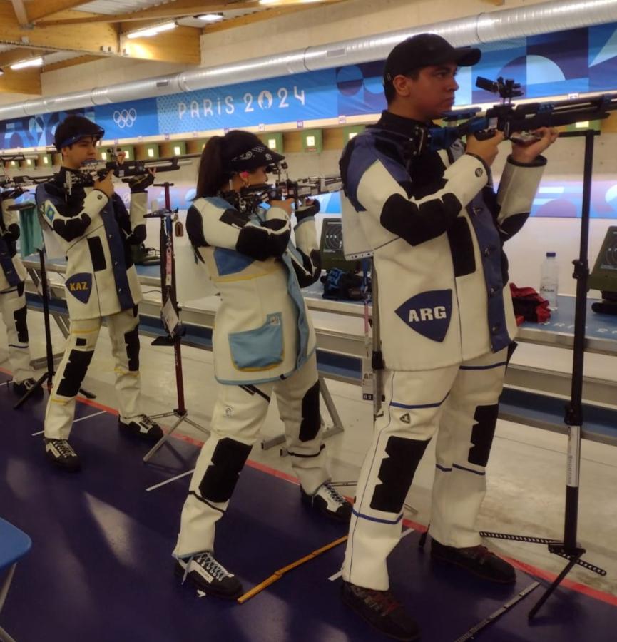 Imagen Russo y Gutiérrez, en su debut en París