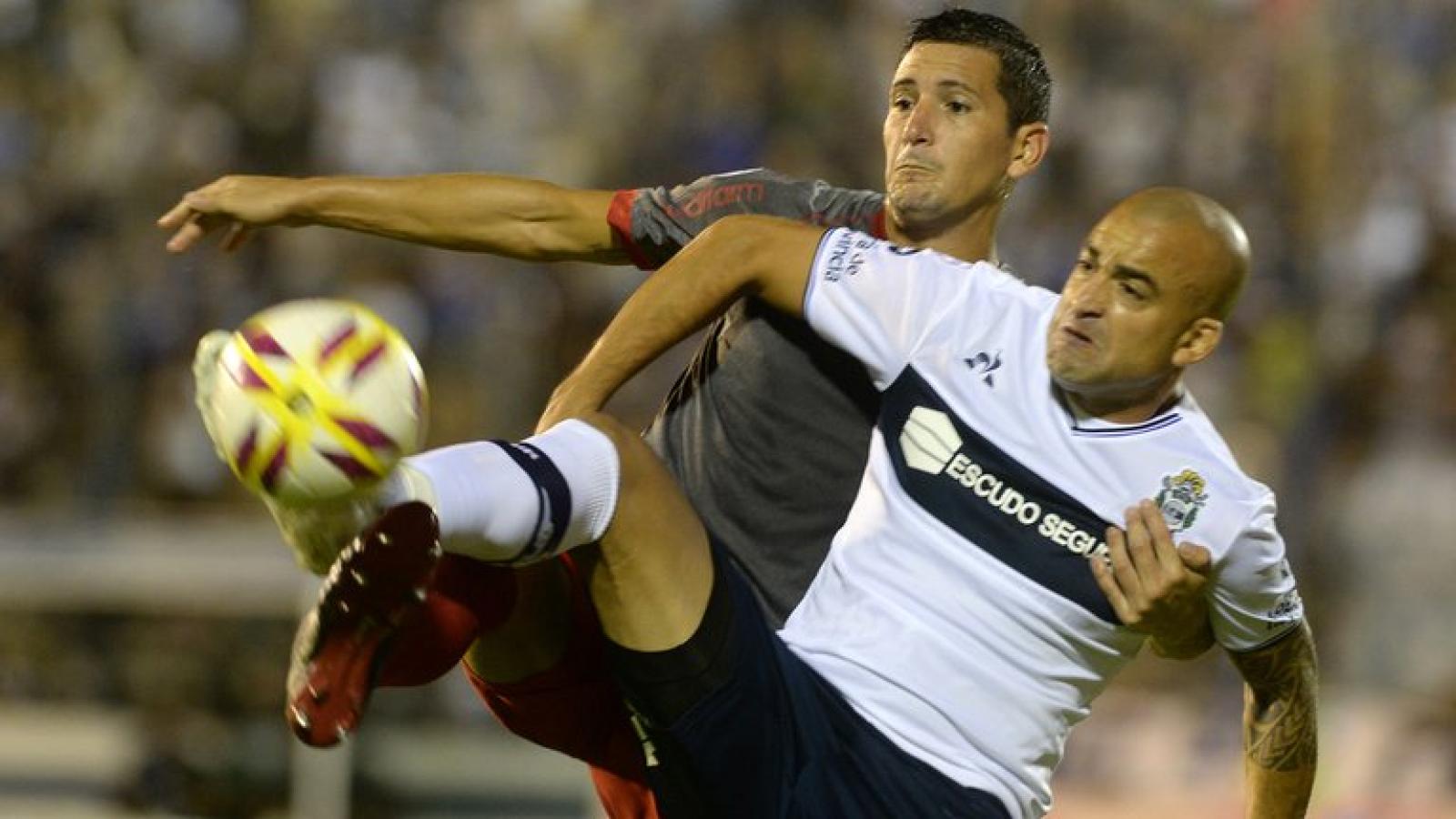 Santiago Silva en Gimnasia, donde fue detectado el doping